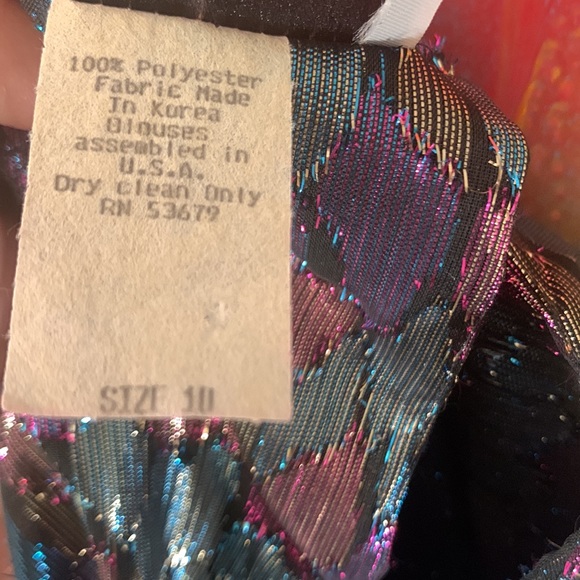 VINTAGE JERI MARQUE Blouse - Picture 16 of 16